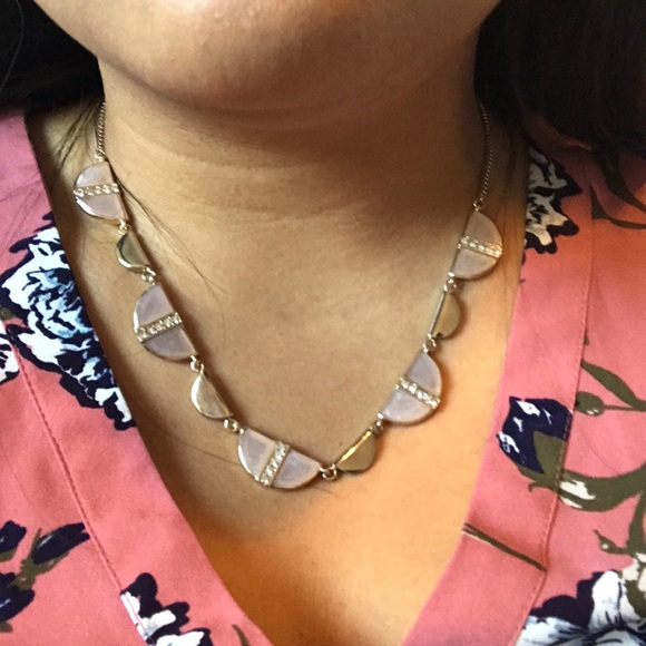 Ann Taylor Jewelry - Statement Pink and Gold Necklace Ann Taylor Jewelry - Statement Pink and Gold Necklace